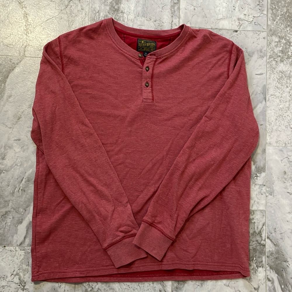 Men’s Lucky Brand Long Sleeve Henley